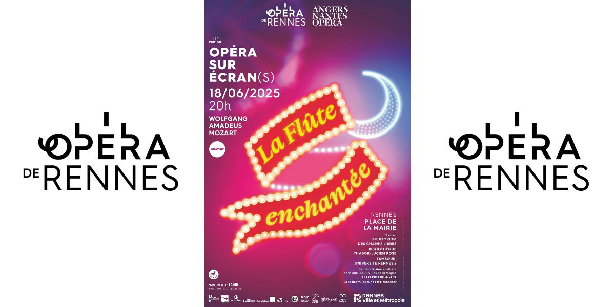 Opéra sur écran avec La Flûte Enchantée