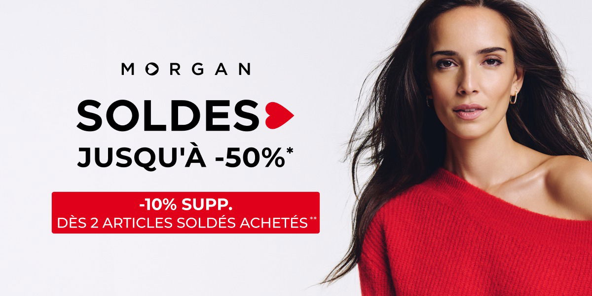 SOLDES avec MORGAN