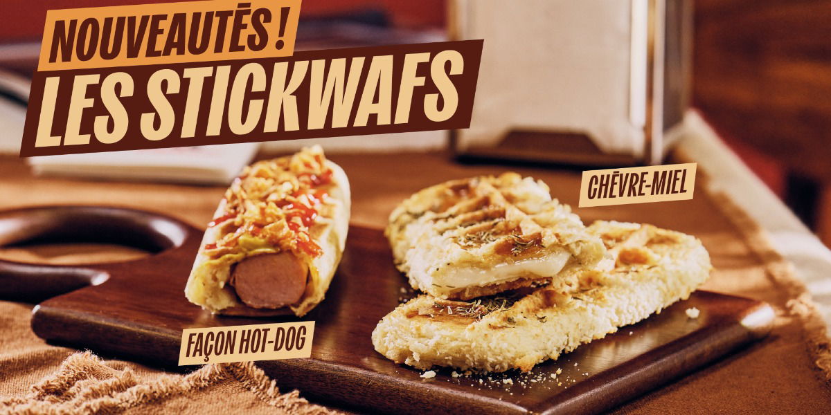 NOUVEAUTÉ CHEZ WAFFLE FACTORY