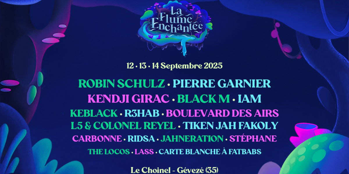 Festival LA FLUME ENCHANTÉE les 12, 13 et 14 septembre 2025