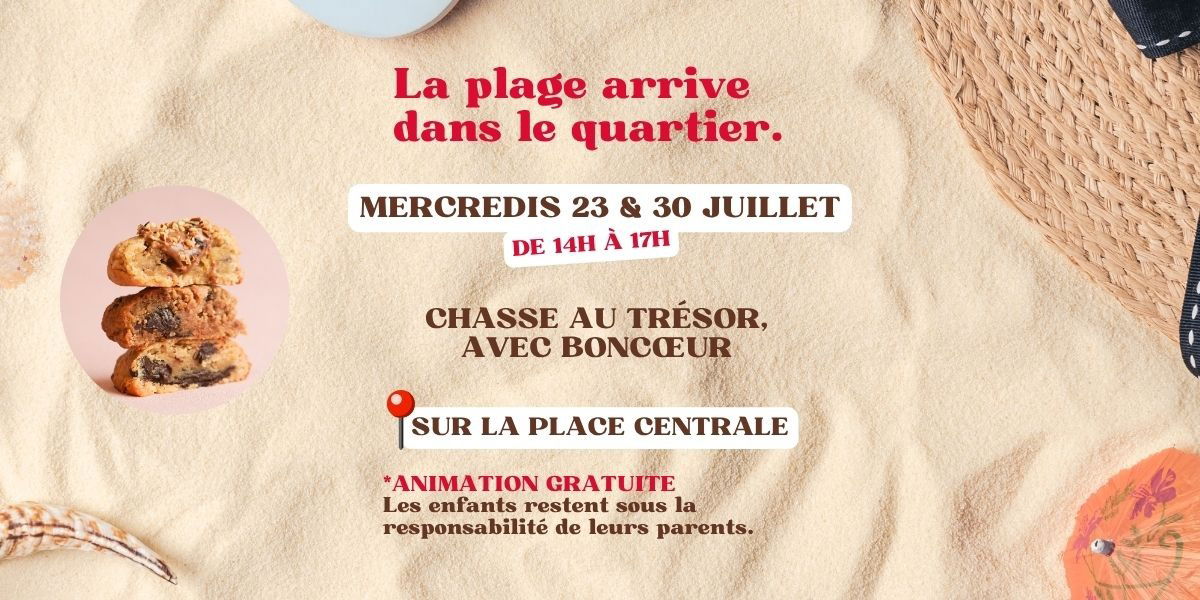 Chasse au trésor avec BONCOEUR - les 23 et 30 juillet 2025