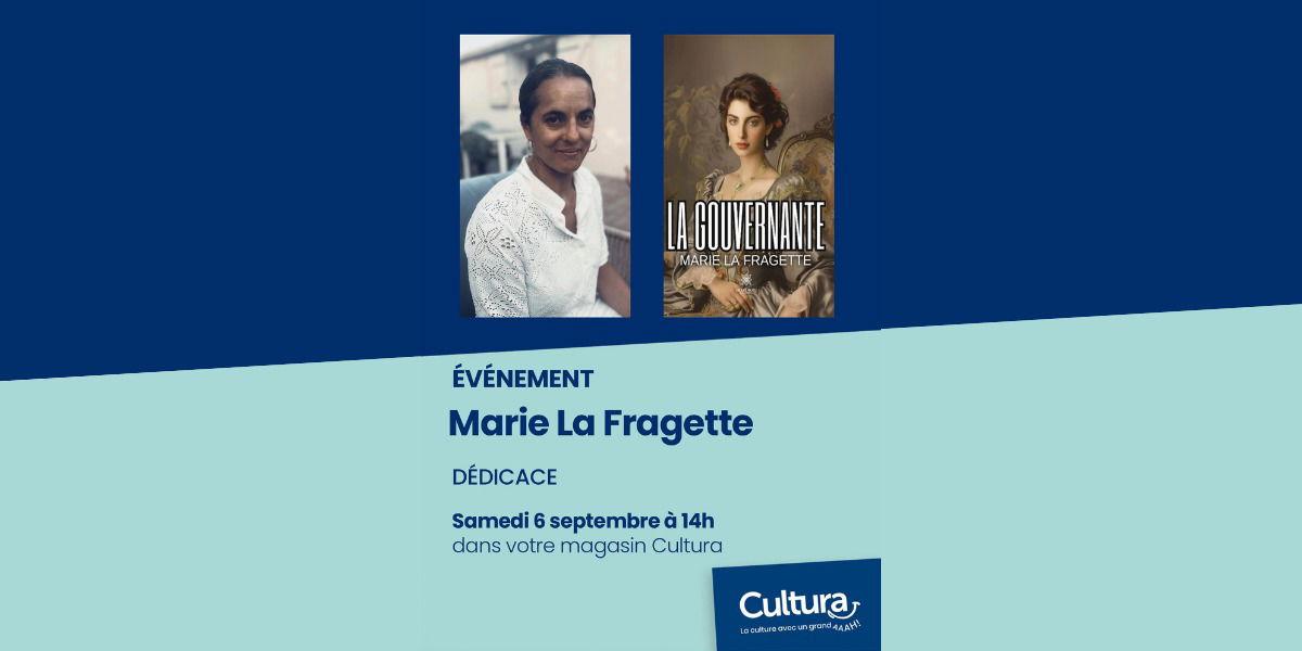 Dédicace avec Marie La Fragette 