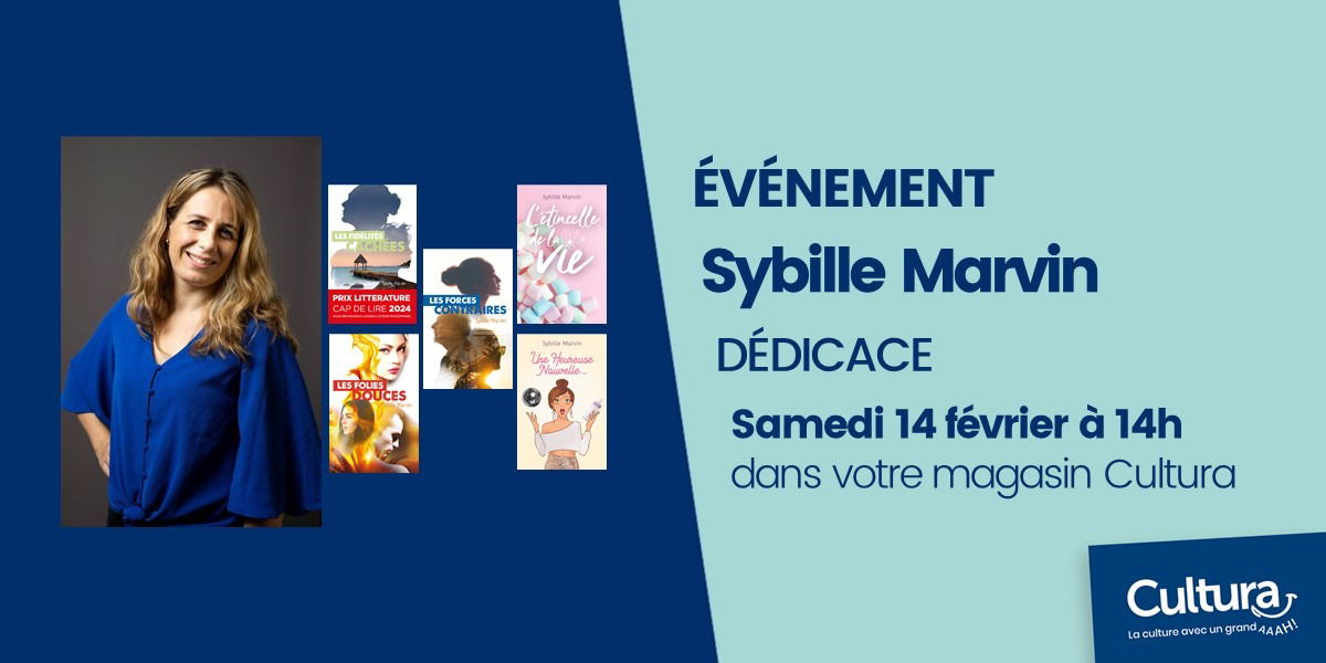 Dédicace avec Sybille Marvin