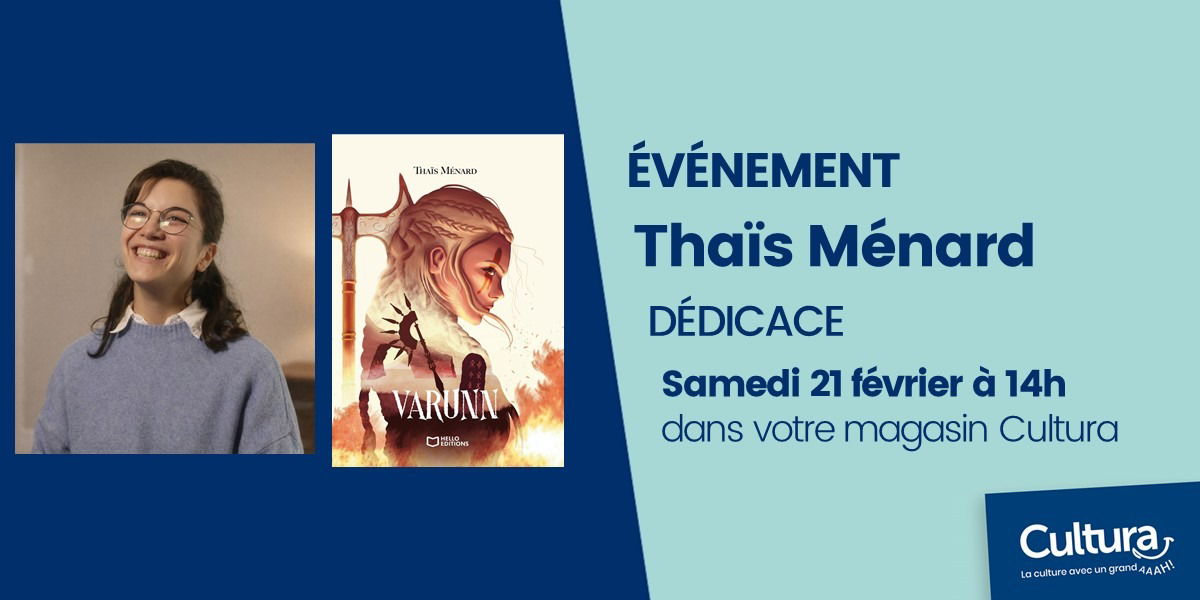 Dédicace avec Thaïs Ménard 