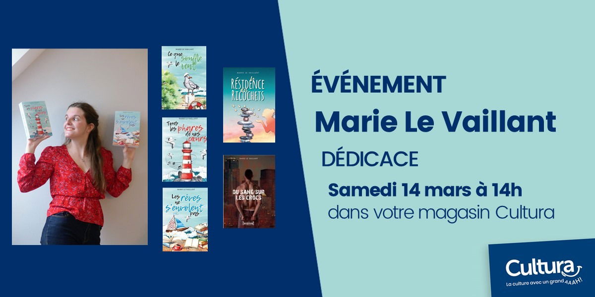 Dédicace avec Marie Le Vaillant
