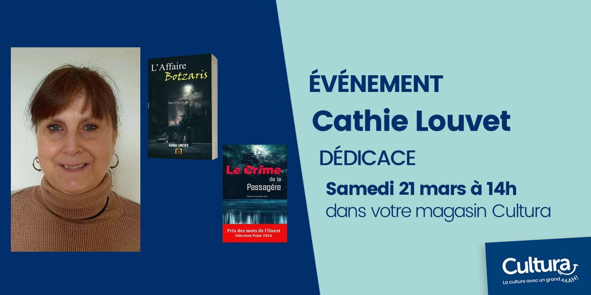 Dédicace avec Cathie Louvet
