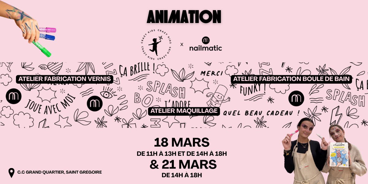 ANIMATION LE CRAZY KIDS 