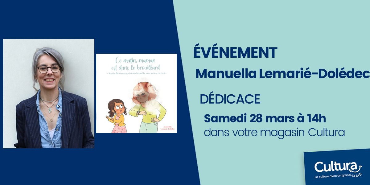 Dédicace avec Manuella Lemarié-Dolédec