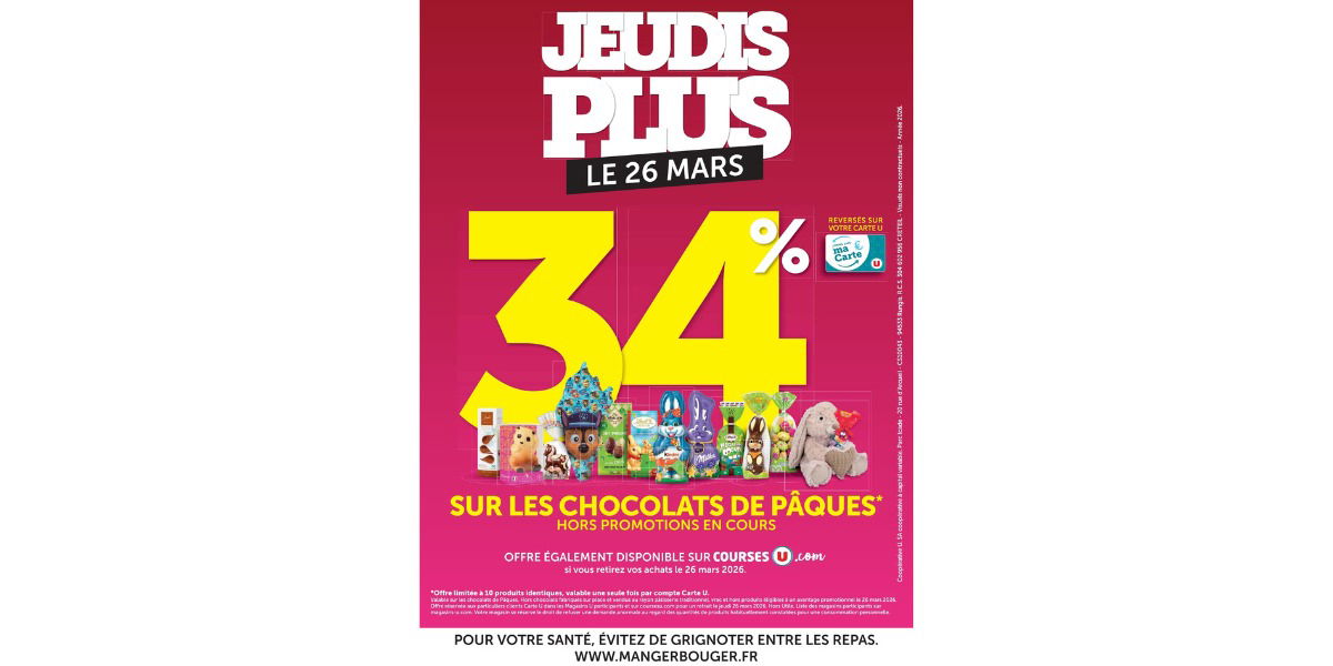 JEUDI + du 26 mars 2026