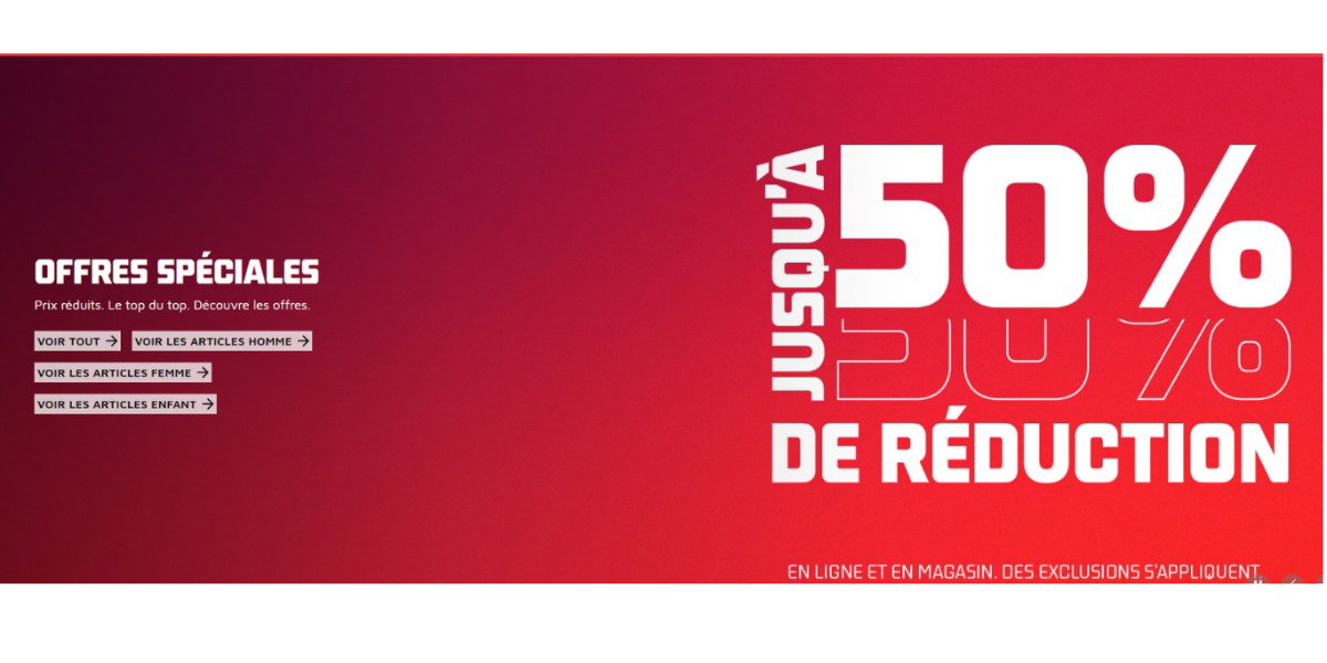 Offres spéciales Foot Locker