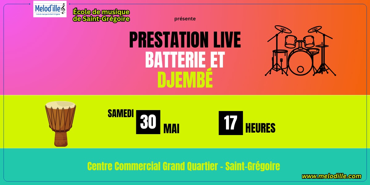 Prestation Live avec MELOD'ILLE