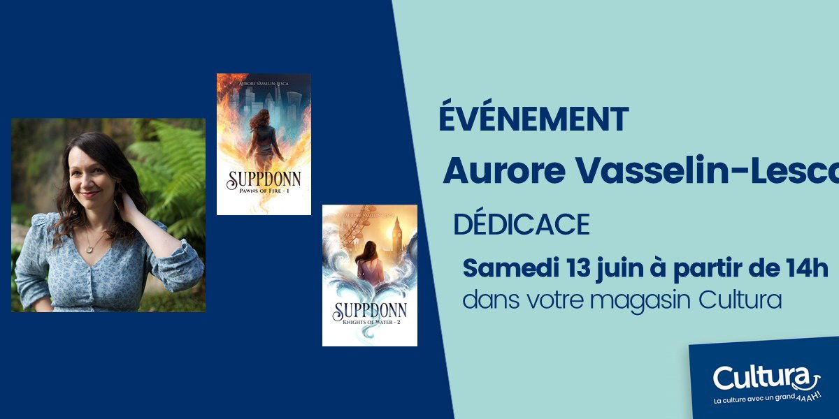Dédicace avec Aurore Vasselin-Lesca