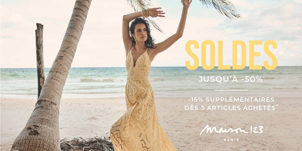 SOLDES avec Maison 123