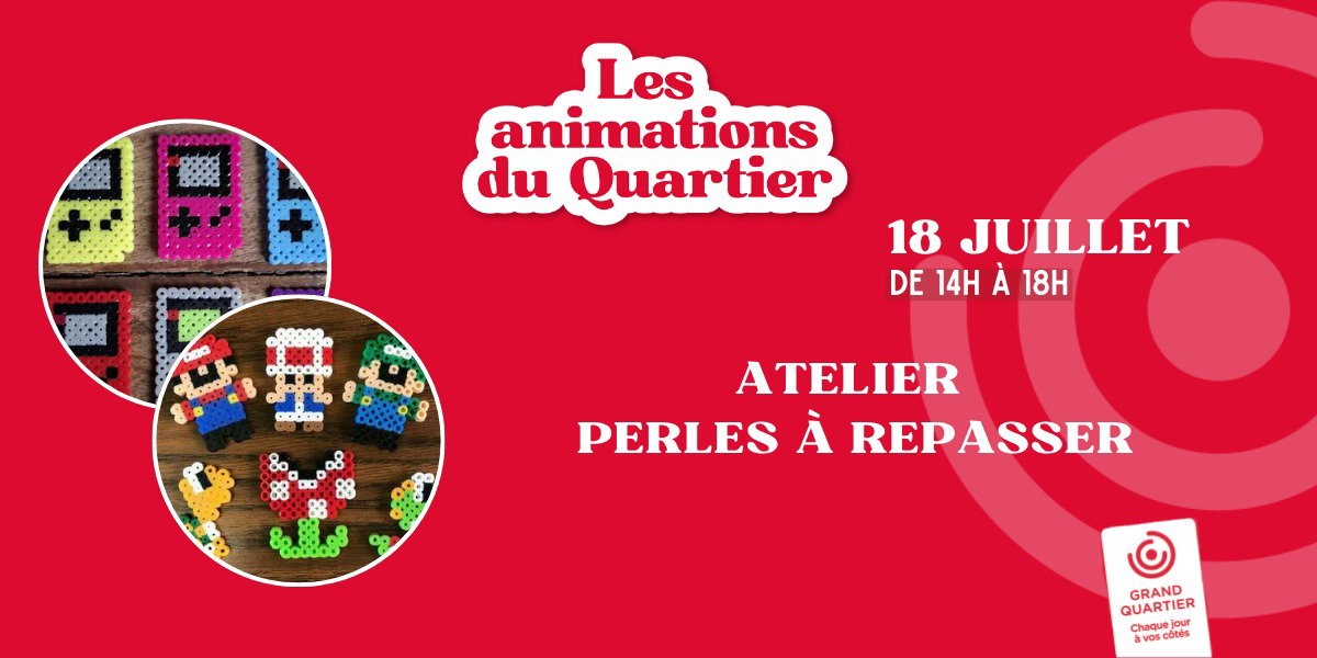Atelier perles à repasser