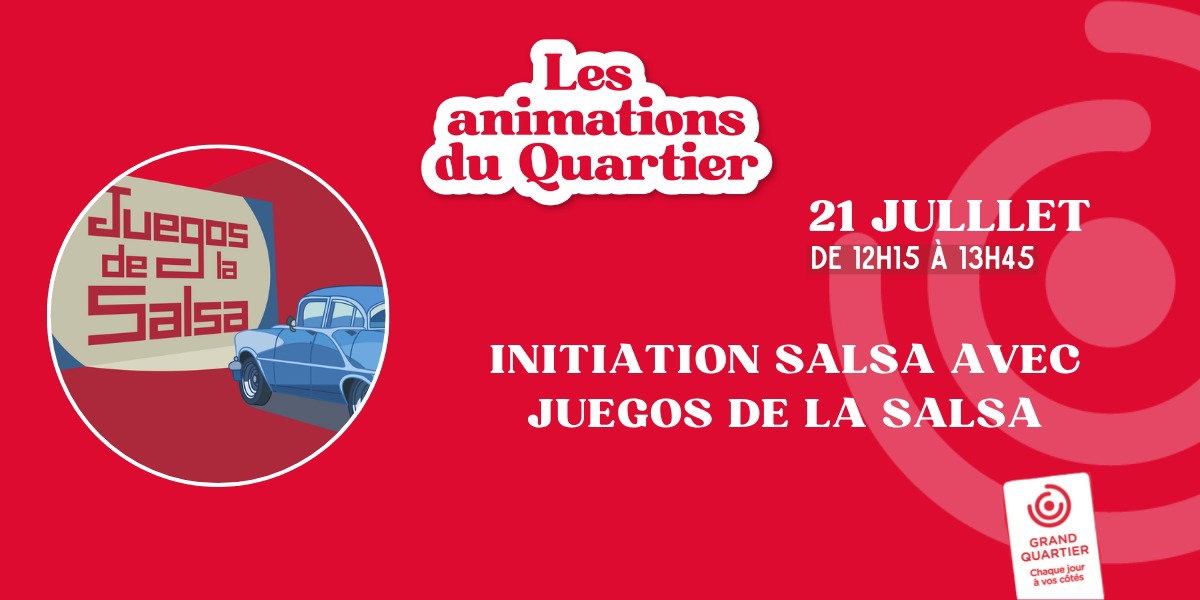 Initiation salsa - Mardi 21 juillet