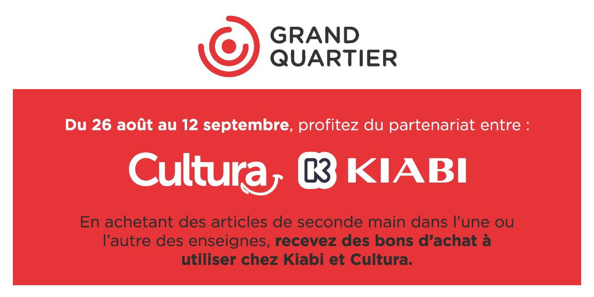 Partenariat CULTURA x KIABI