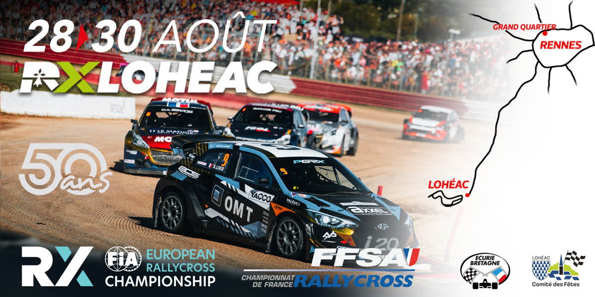 Lohéac Rallycross fête ses 50 ans ! 