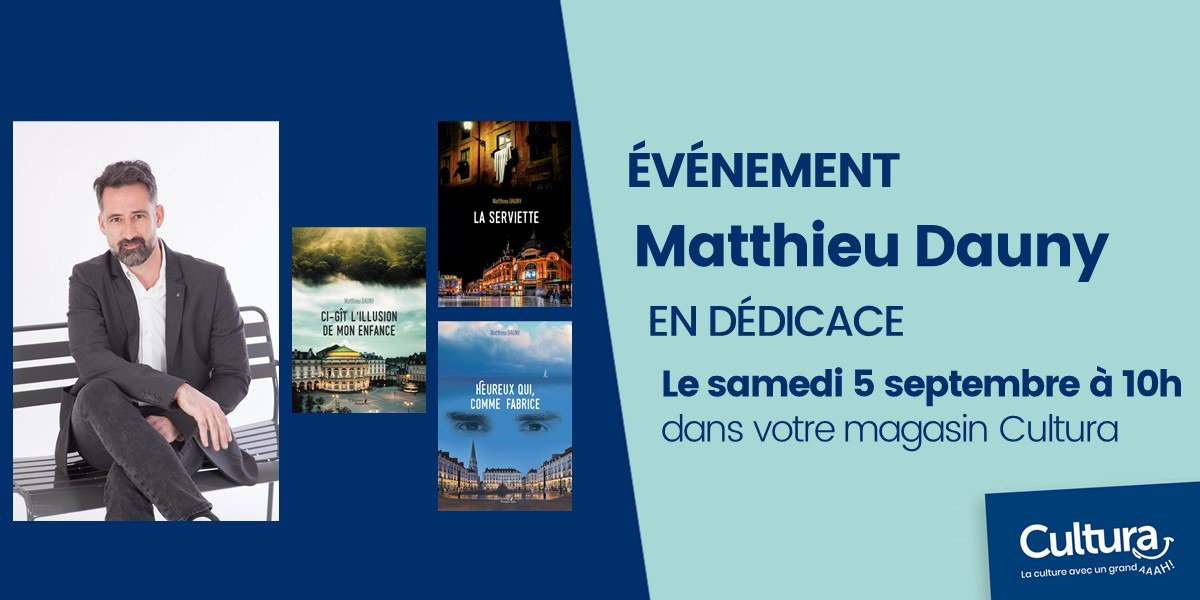 Dédicace avec Matthieu Dauny