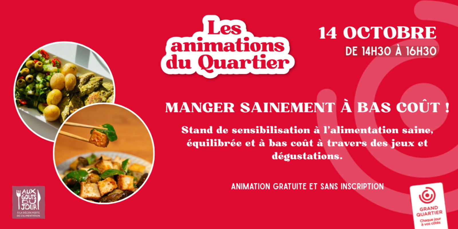Manger sainement à bas coût avec Aux Goûts du Jour