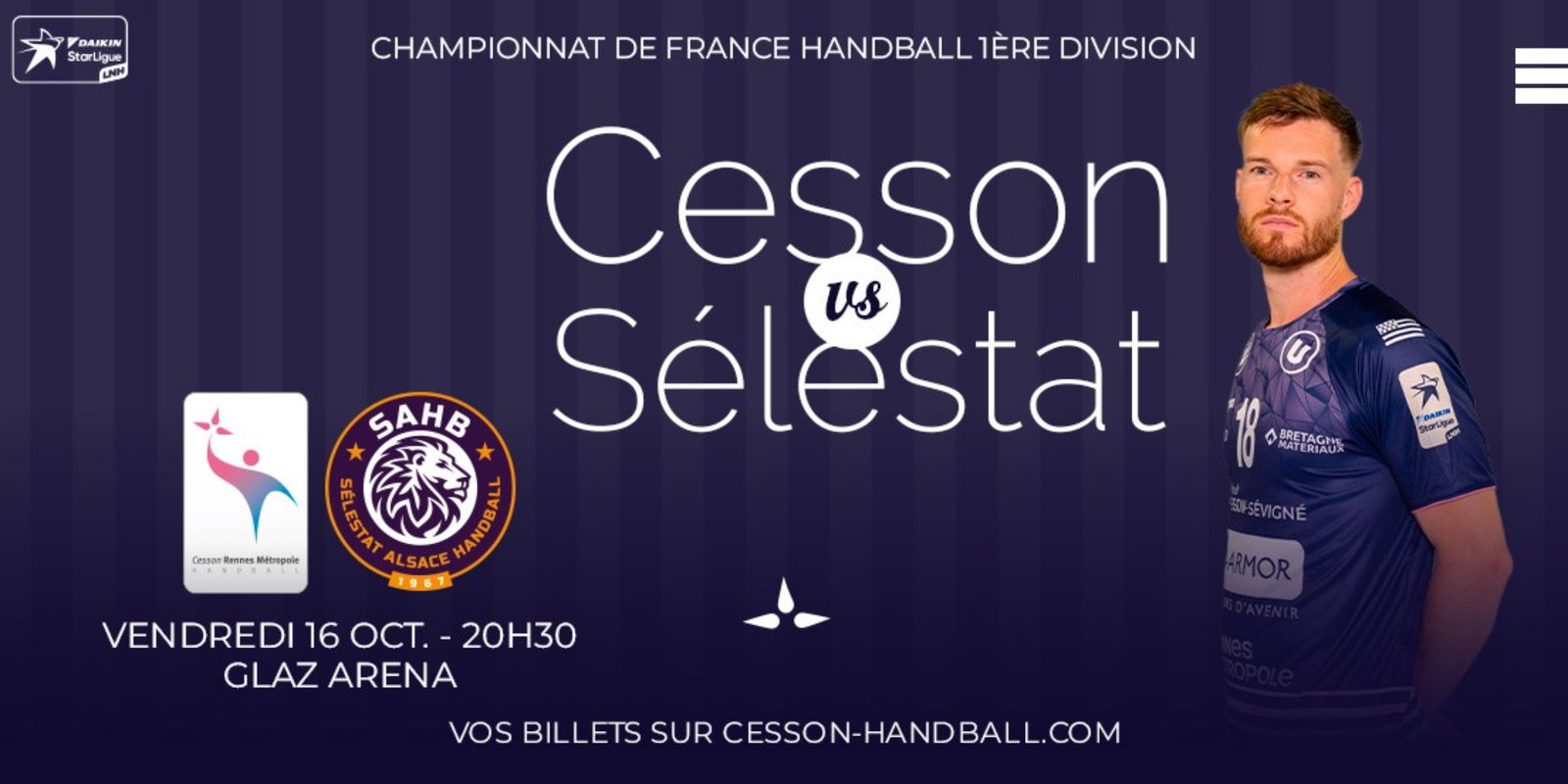 Match CRMHB vs Sélestat, le 16/10